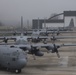 Five ship formation flight at 179th Airlift Wing