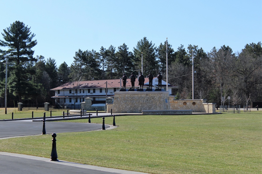 Fort McCoy's historic Commemorative Area