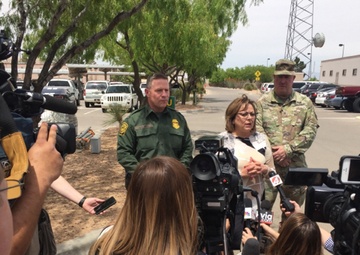 New Mexico Gov. Martinez visits Santa Teresa BP Sector