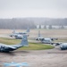 Five Ship Formation Flight at 179th Airlift Wing
