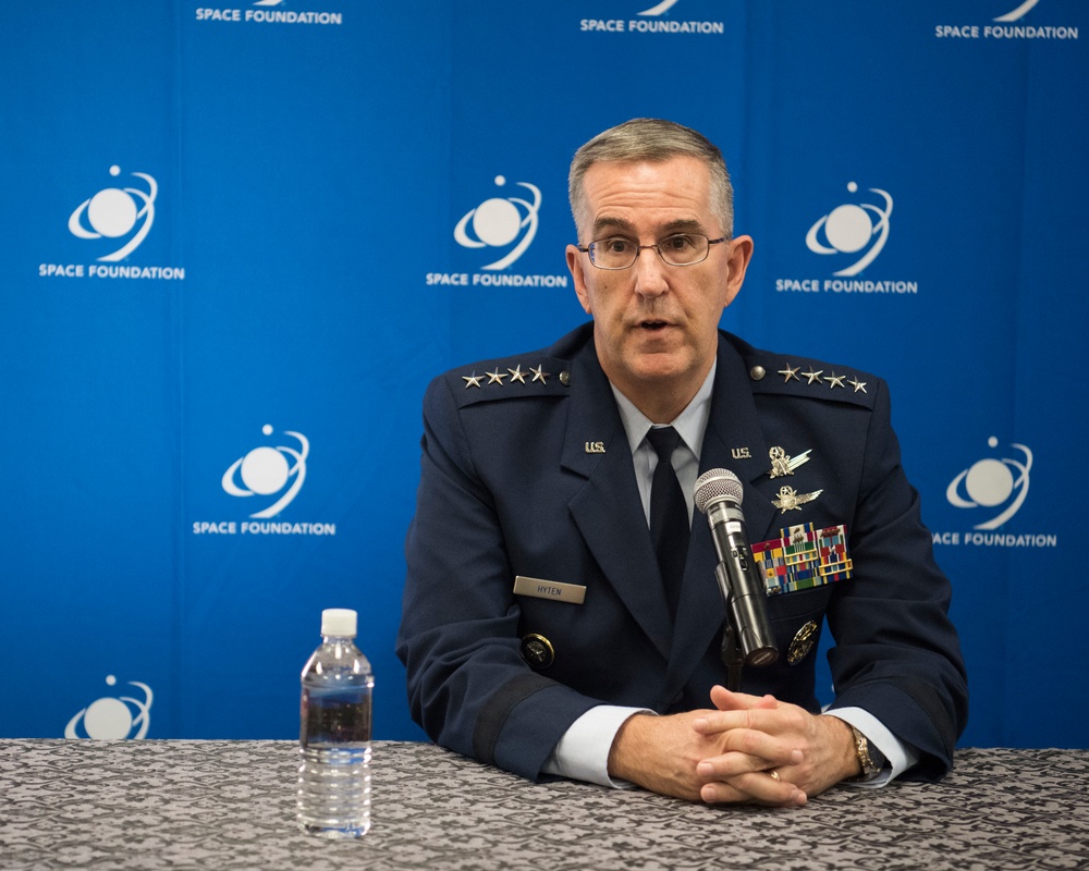 Gen. Hyten at 34th Space Symposium