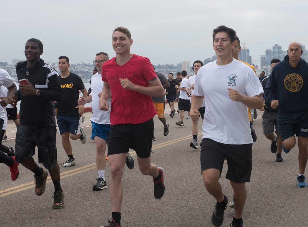 Naval Base Coronado Holds SAPR 5K