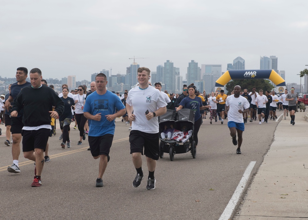 Naval Base Coronado Holds SAPR 5K