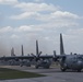 Five ship formation flight at 179th Airlift Wing