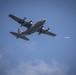 Five ship formation flight at 179th Airlift Wing