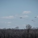 Five ship formation flight at 179th Airlift Wing