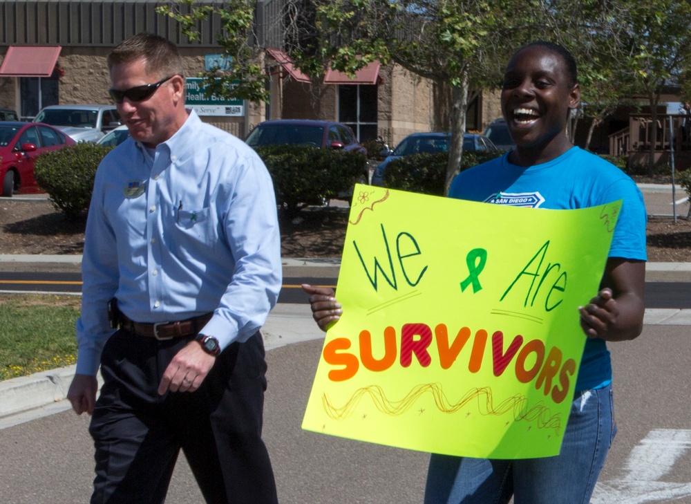 MCAS Miramar stomps out sexual assault, holds annual SAPR walk