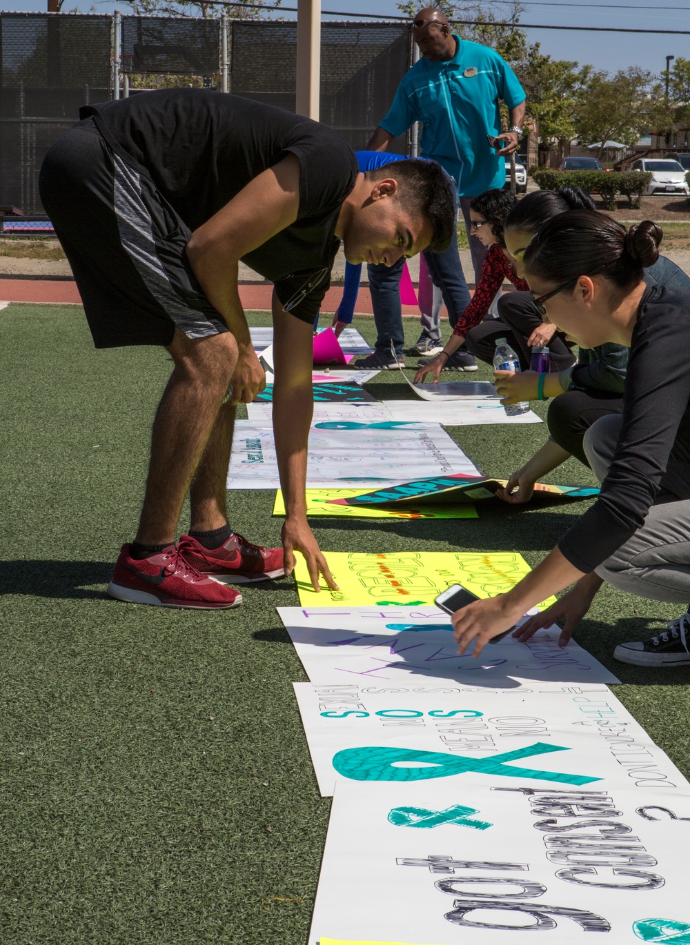 MCAS Miramar stomps out sexual assault, holds annual SAPR walk