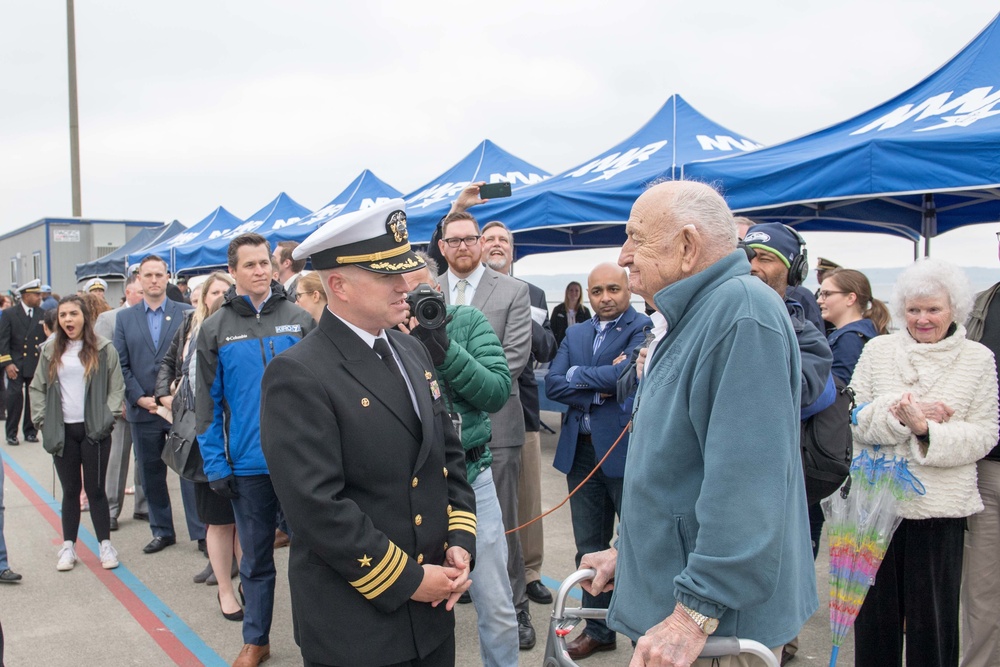 USS Ralph Johnson pulls into Naval Station Everett