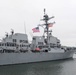 USS Ralph Johnson pulls into Naval Station Everett