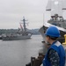 USS Ralph Johnson pulls into Naval Station Everett