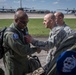 Five ship formation flight at 179th Airlift Wing