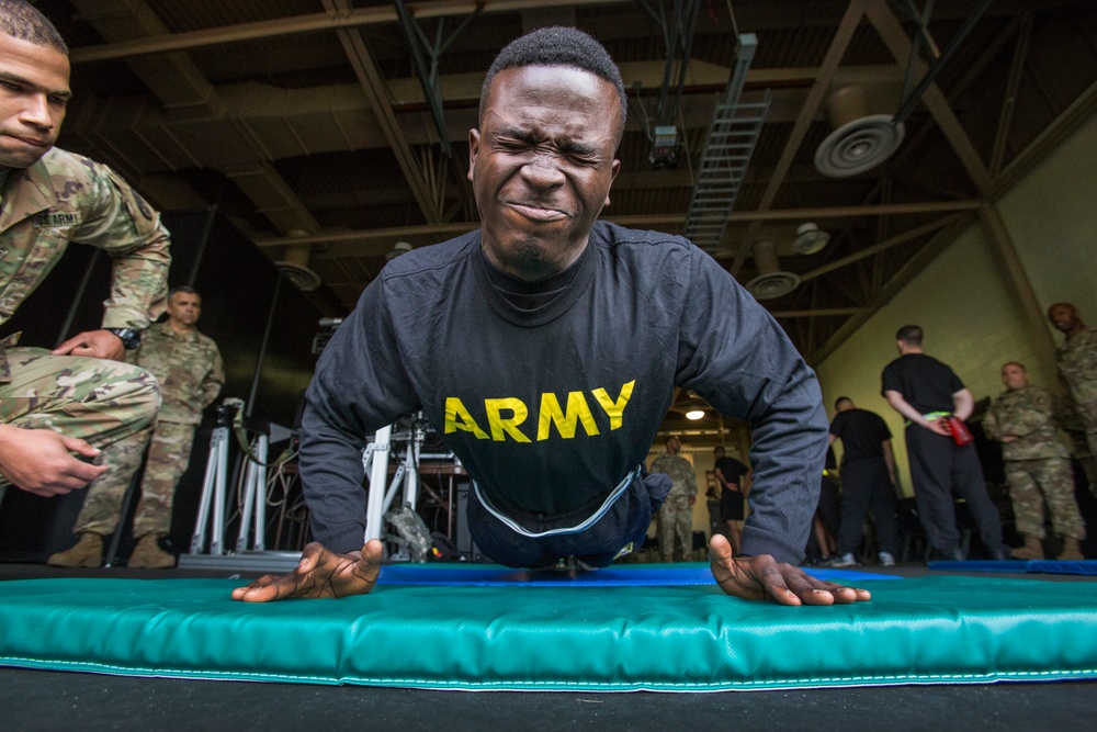 N.J. Best Warrior Competition Army Physical Fitness Test