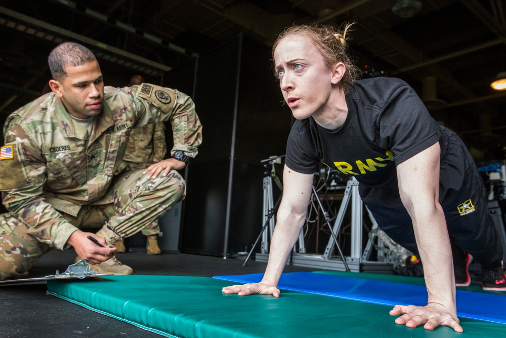 N.J. Best Warrior Competition Army Physical Fitness Test