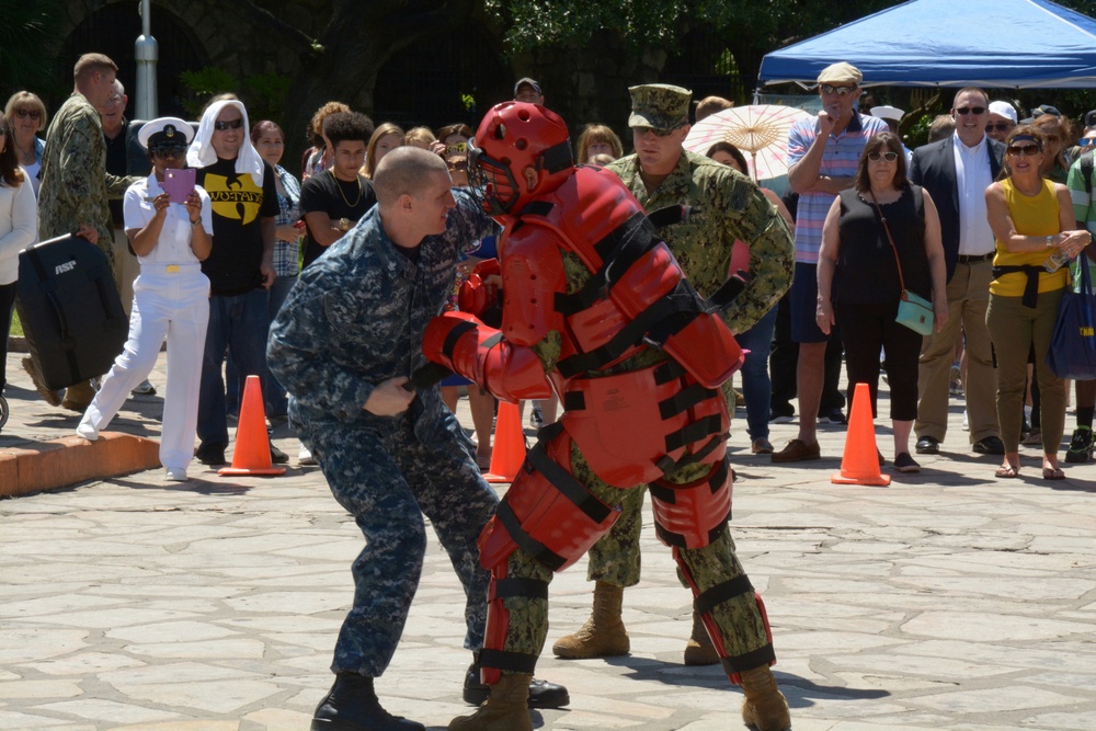 America’s Navy hosts Navy Day at the Alamo during Fiesta San Antonio