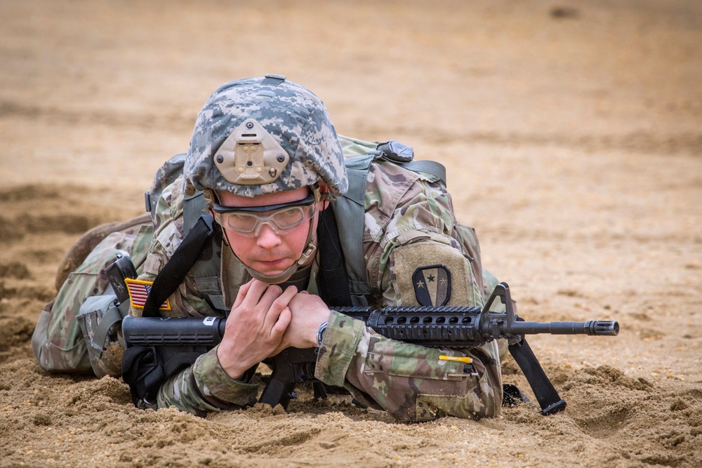 N.J. Best Warrior Competition stress shoot