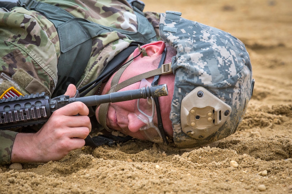 N.J. Best Warrior Competition stress shoot