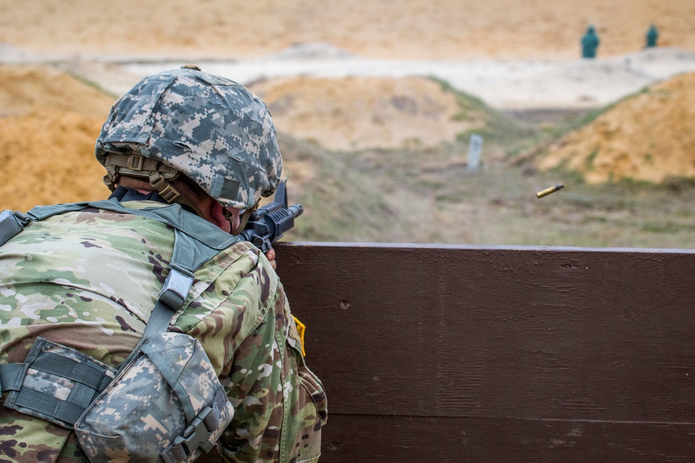 N.J. Best Warrior Competition stress shoot