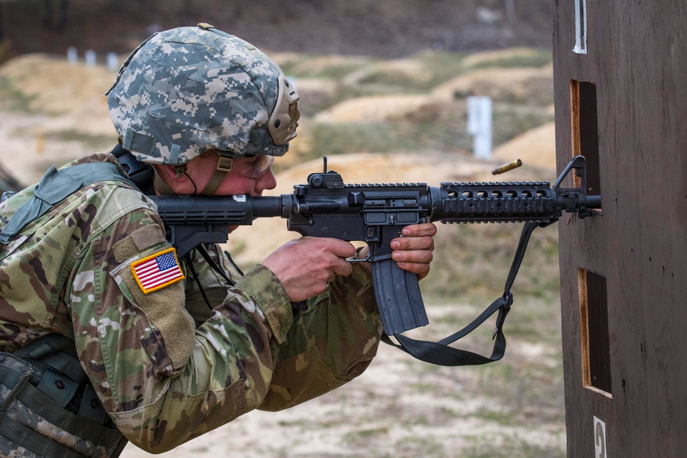 N.J. Best Warrior Competition stress shoot