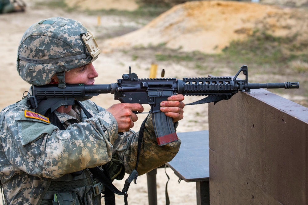 N.J. Best Warrior Competition stress shoot