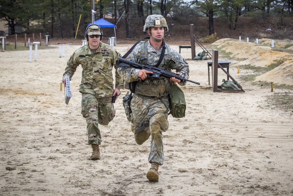 N.J. Best Warrior Competition stress shoot