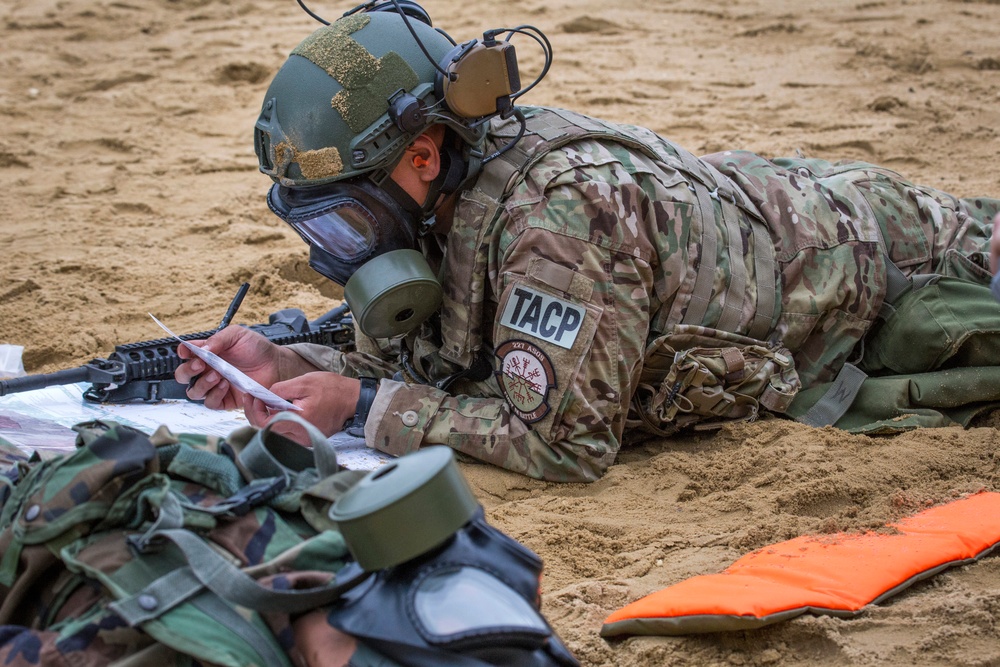 N.J. Best Warrior Competition stress shoot