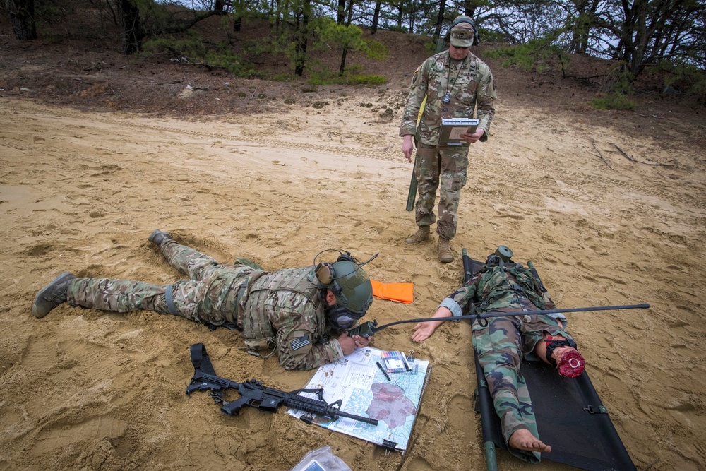 N.J. Best Warrior Competition stress shoot