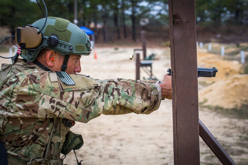 N.J. Best Warrior Competition stress shoot