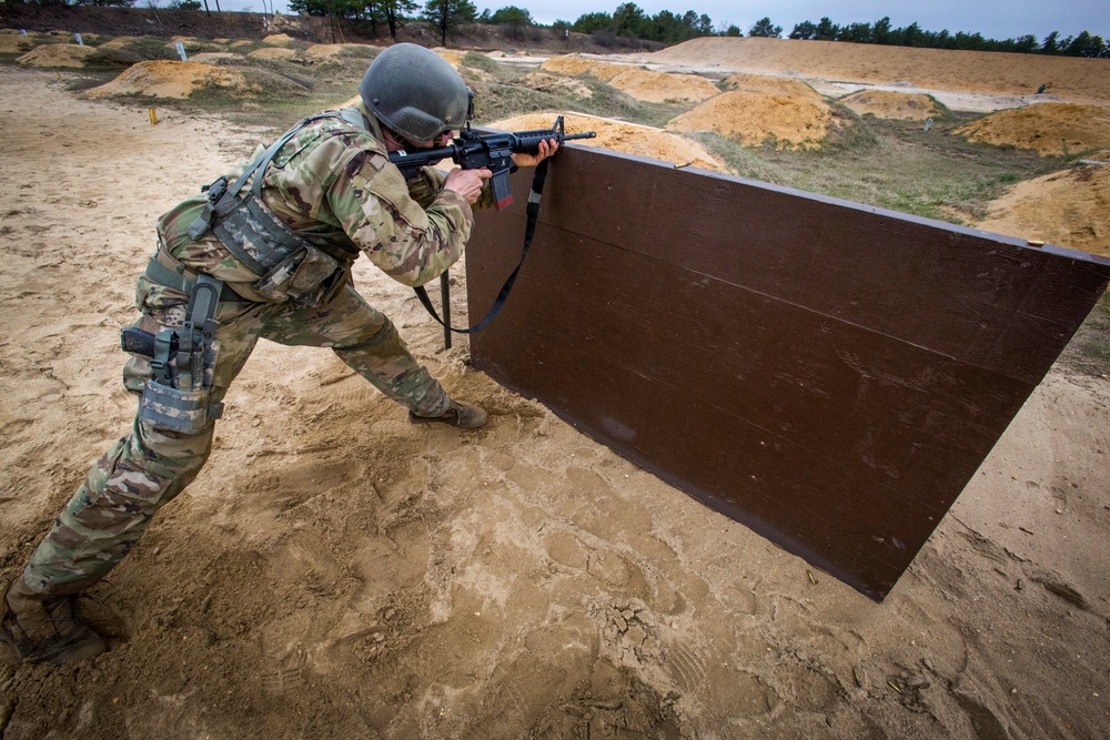 N.J. Best Warrior Competition stress shoot