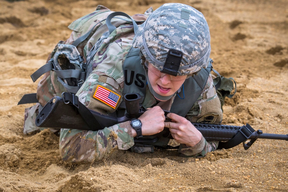 N.J. Best Warrior Competition stress shoot