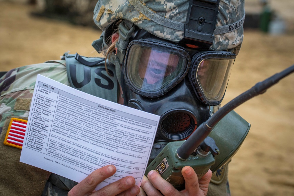 N.J. Best Warrior Competition stress shoot