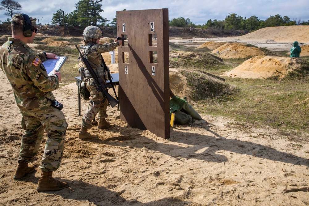 N.J. Best Warrior Competition stress shoot