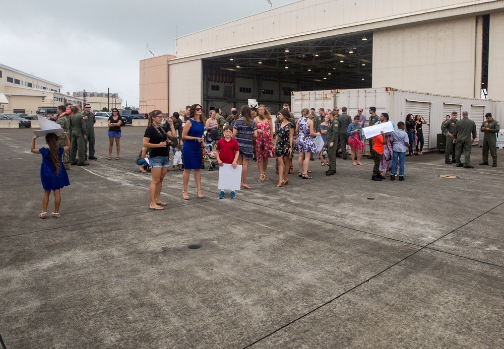 Easyriders Detachment 5 return from deployment