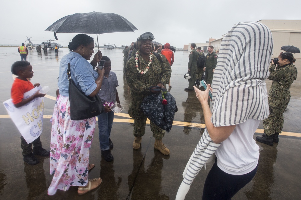 Easyriders Detachment 5 return from deployment