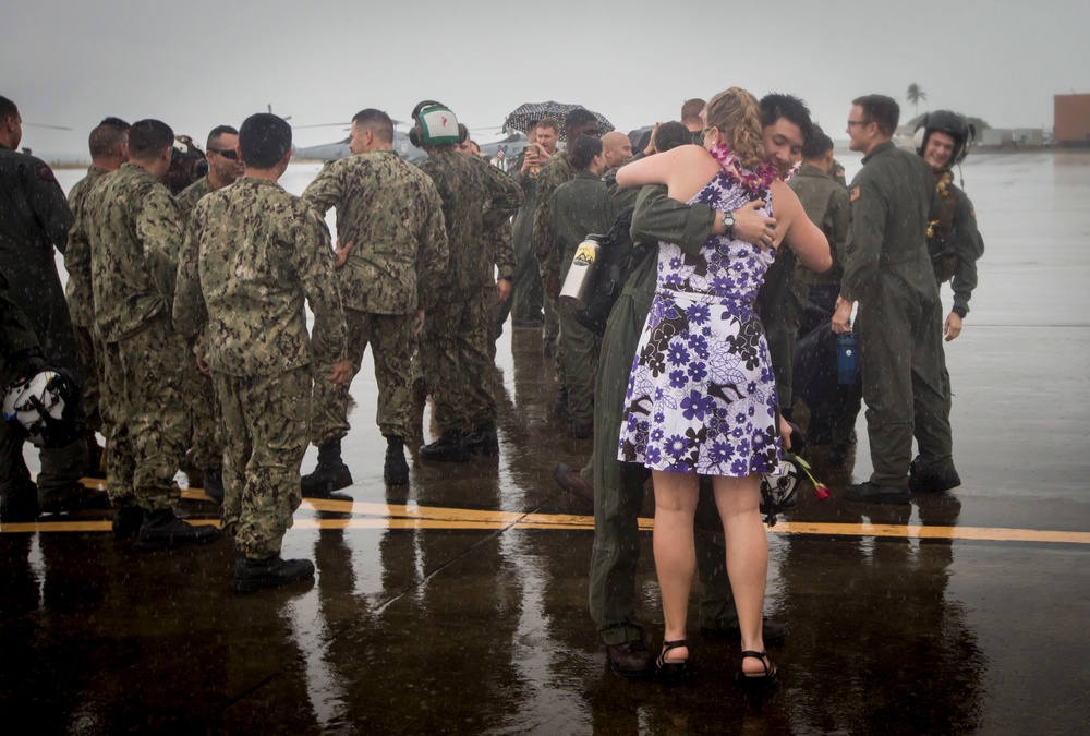 Easyriders Detachment 5 return from deployment