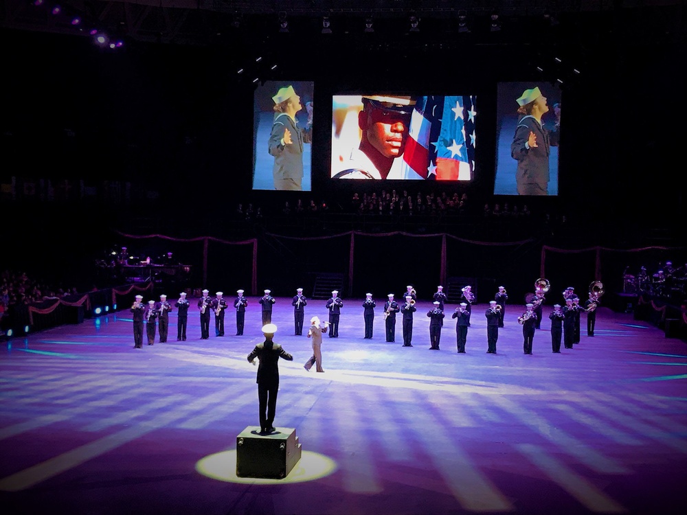 USFF Band performs at 2018 Virginia International Tattoo