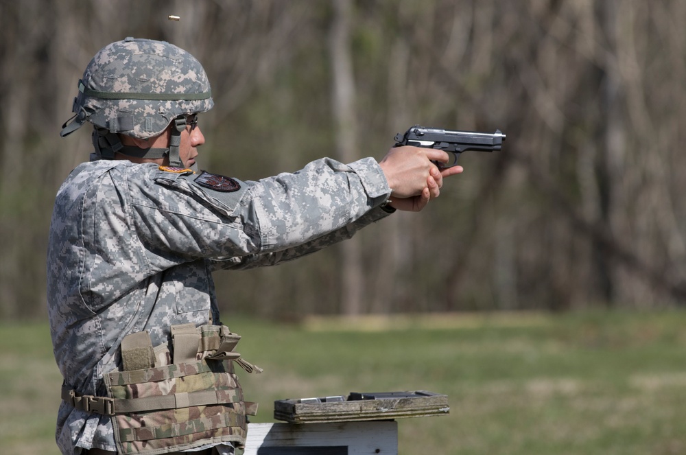 Military Police Command trains in the field