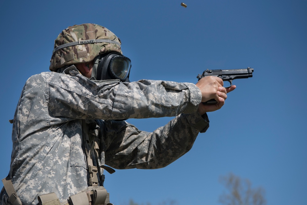 Military Police Command trains in the field