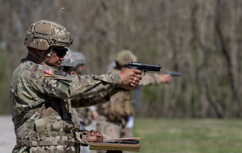 Military Police Command trains in the field