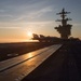 USS Abraham Lincoln (CVN 72 with aircraft on deck
