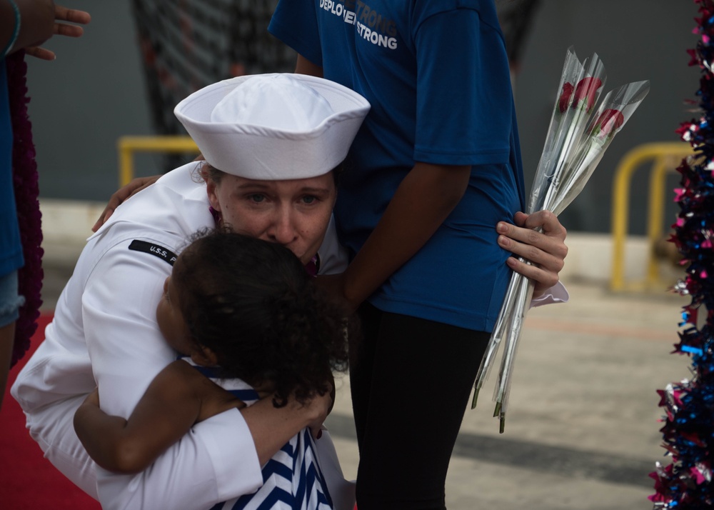 USS Preble (DDG 88) Returns Home to Hawaii