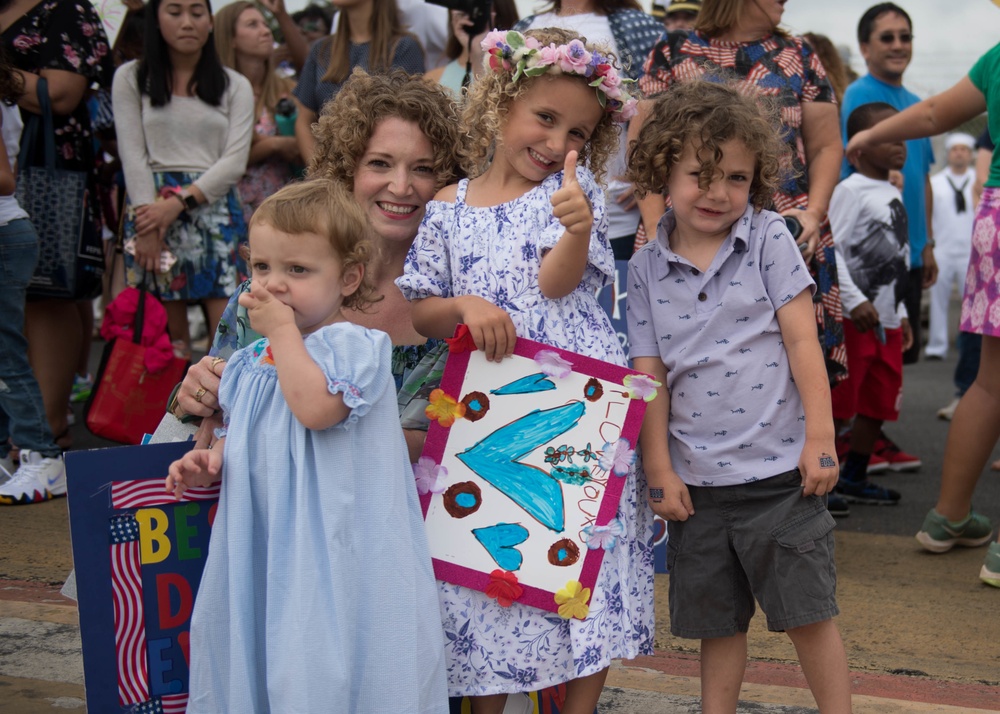 USS Preble (DDG 88) Returns Home to Hawaii