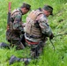 Tajik soldiers practice their mountaineering skills with U.S. partners