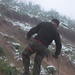 Tajik soldiers practice their mountaineering skills with U.S. partners