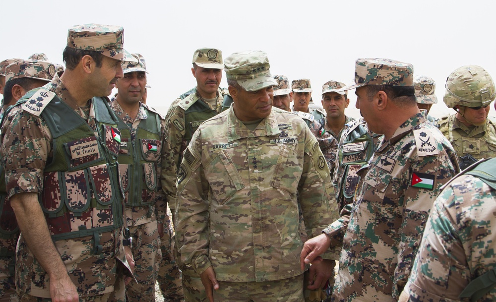 Dvids - Images - Usarcent Commander Attends Eager Lion 2018 [image 3 Of 4]