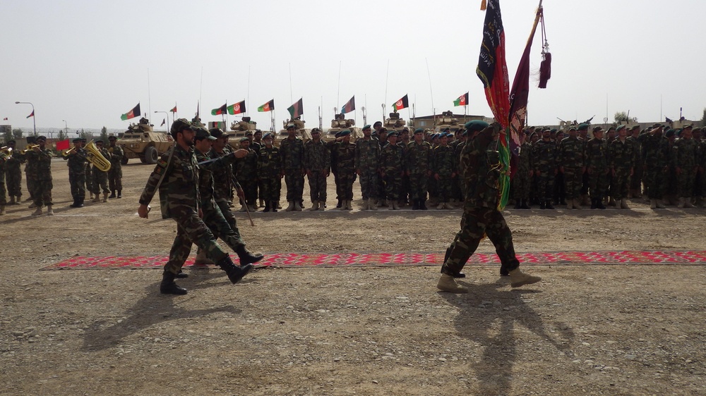 Afghan Commandos establish the first of four regional brigades