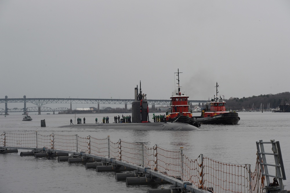 USS San Juan (SSN-751) Returns From Deployment