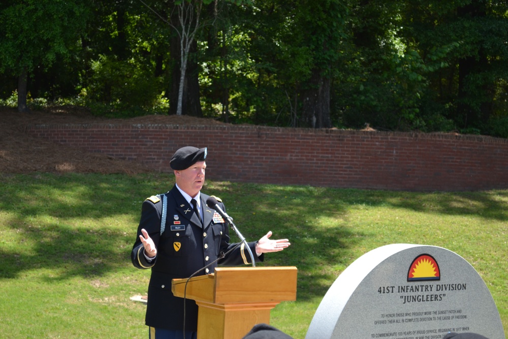41st Infantry Monument Dedication