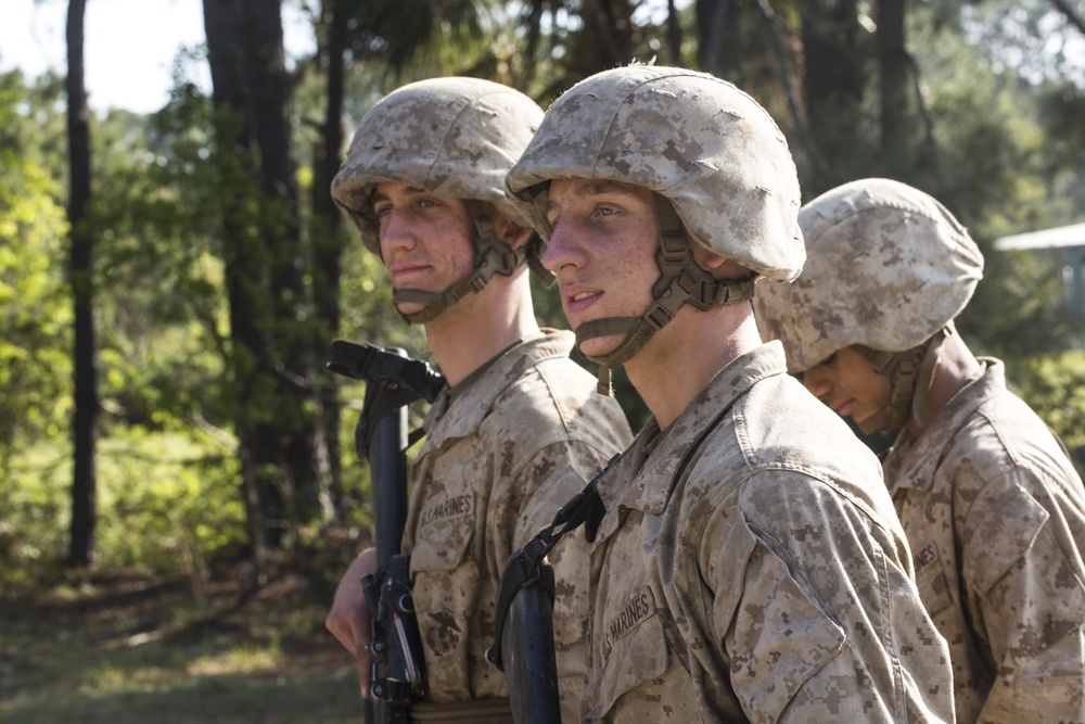 Charlotte, N.C., natives strengthen their brotherhood while training on Parris Island,S.C.