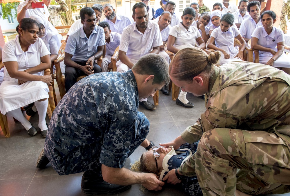 PP18 conducts medical training symposium at Base Hospital Mutur